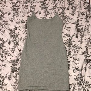 NWOT Gray Body Con Dress
